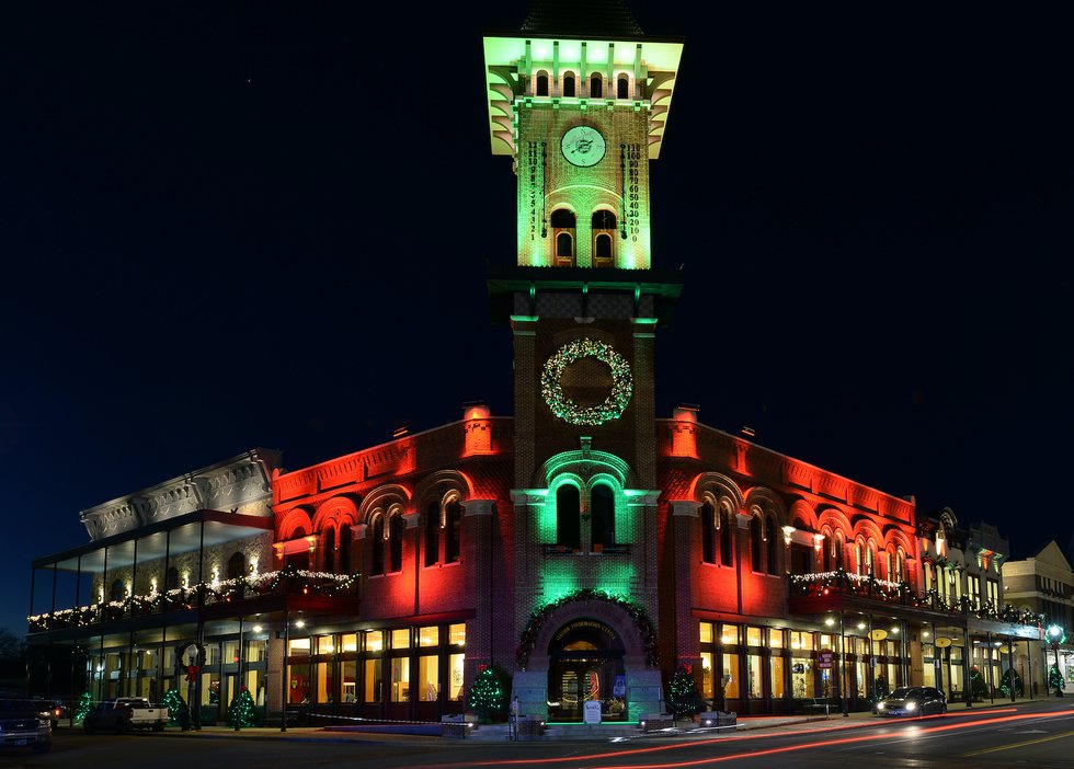 christmas lights in grapevine